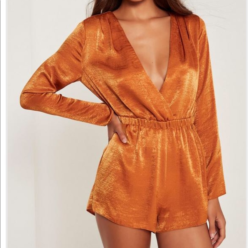Copper romper